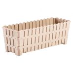 Violet Bambu 30 cm Balkon Saksısı