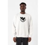 Violet Evergarden Anime CH Postal Company Logo Beyaz Erkek 2ip Sweatshirt