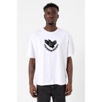 Violet Evergarden Anime CH Postal Company Logo Beyaz Erkek Oversize Tshirt