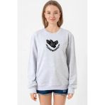 Violet Evergarden Anime CH Postal Company Logo Grimelanj Kadın 2ip Sweatshirt