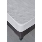 Violet Life Kapitone Fitted Full Kenar Su Sıvı Geçirmez Yatak Koruyucu & Alez Çarşaf - Beyaz - 150 x 200 cm