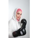 Violet Pratik Hazır Geçmeli Tesettür Bone Sandy Kumaş Spor Hijab 2113_21