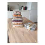 Violet SAKLAMA KABI 6'LI KOMBİN BOX SET