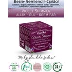 Violet Shimmer Lip-Cheek-Eye ‘Tint’ Doğal İçerikli Allık, Ruj, Göz Farı (Makyaj Ve Cilt Bakımı)