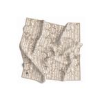 VİOLLA Twill Batik Şal Desenli Bej Renkli 90x90 Eşarp (İpek İçermez) Kenar Dikiş Şekli El Dikişli