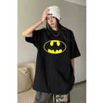 Violon Siyah Unisex Batman Symbol T-Shirt