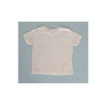 VİOMAY BABY Kız Çocuk Kısa Kollu Düz Body 1-4 Yaş Ekru (Ekru-Pembe)