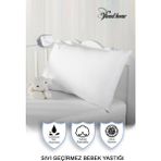 Vionel Home Antialerjik Pamuklu Boncuk Silikon 250 gr 35x45 Beyaz Sıvı Geçirmez Bebek Yastığı