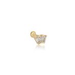Vionne Altın Tragus Piercing