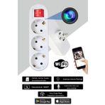 Viontra Tech Kablosuz Priz Wifi Gizli Kamera - Bebek Bakıcı