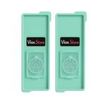 Vios Store 2’li Silikon Buz Kalıbı – Sızdırmaz Kapaklı, Kolay Buz Çıkarma, 12 Gözlü, Esnek ve Yıkanabilir, Farklı Renk Seçenekli (Yeşil)