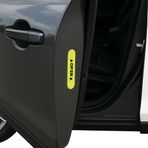 Vios Store Reflektif Araç Kapı Uyarı Stickerı 2'li Set – Gece Görünür Güvenlik Bandı | Yapışkanlı, Suya Dayanıklı, “OPEN” Yazılı | Kapı Açılınca Uyarı Etiketi – Sarı Renk