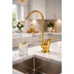 Viosa Gold Küçük Arıtma Musluğu Bataryası Pirinç Gövde Arıtma Musluğu Bataryası