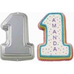 VİP 1 Yaş Şekilli Pasta-Kalıbı 20X10CM