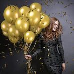 Vıp 100 Pcs Shıny Metallıc Gold Balloon Vıp Kalıte Parlak Metalık Gold Balon Helyum Gazı Uyumlu