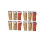 VİP AHMET 1700 ml Saklama Kabı&12 Adet Set