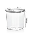 Vip Ahmet Pratik Kare Saklama Kabı, 3X700 Ml