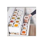 Vip Ahmet VASK700 Kare Vakumlu 6x700 ml Şeffaf Saklama Kabı
