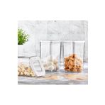 VİP AHMET Vip Ahmet Güneş Kare Saklama Kabı 3 Lü 1200 ML G VP-280