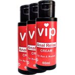 VİP Anal Relax Krem 60 ml x 3 adet