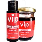 VİP Anal Relax Krem + Erkeklere Özel Macun