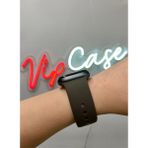 Vip Case 38mm-40mm-41mm 1 2 3 4 5 6 7 8 9 10 ve SE Serileri ile Uyumlu Apple Watch Silikon Kordon - Cocoa
