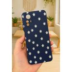Vip Case Redmi Note 12S - Mini Papatya Desenli Silikon Darbe Emici Klasik Korumalı Rubber Kılıf