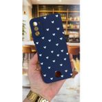 Vip Case Reeder S19 Max Pro S Uyumlu Mini Beyaz Kalp Desenli Silikon Darbe Emici Klasik Korumalı Rubber Kılıf