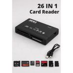 VİP Çoklu Kart Okuyucu 43 In 1 Usb Sd Sdhc Mini Micro Sd M2 Mmc Xd Cf