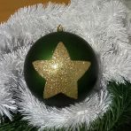 Vıp Deluxe Dev Boyut Top Süs 15 Cm Yeşil Top Süsler Dev Yılbaşı Ağacı Süsleri Noel Ağacı Süsleri Vitrin