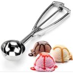 VİP Dondurma Kaşığı Paslanmaz Çelik 22 cm - Gümüş