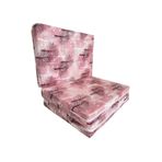 Vip Home Concept Katlanır Yer Yatağı ve Tek Kişilik Sünger Katlanır Minder Yatak 90x190x10 cm - Pembe Ağaç