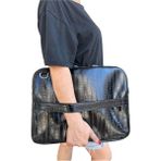 Vip Home Concept Kroko Siyah Macbook Air Pro 15.6-16.1 Inç Darbeye Karşı Korumalı Laptop Çantası Vip Home Bags