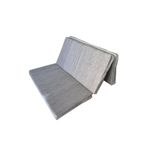 Vip Home Concept Market Urunleri Cift Kisilik Katlanir Yer Yatagi Ve Sunger Yatak Katlanir Minder Yatak 120X195x8 Cm-Grı