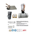 Vip Home Concept Market Ürünleri Kamp Yatağı Taşıma Ve Omuz Askılı Kamp Matı Fermuarlı Kamp Minderi Çadır Matı 70X180x6cm-Gri