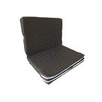Vip Home Concept Market Urunleri Katlanir Yatagi Sunger Yatak Cocuk Oyun Minderi 60X120-4 Cm(Siyah Puantiyeli)