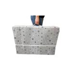 Vip Home Concept Market Urunleri Katlanir Yatak Yer Yatagi Sunger Yatak Tek Kisilik 80X180 Gri Yildiz