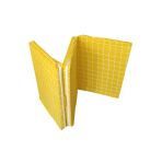 Vip Home Concept Market Urunleri Katlanir Yatak Yer Yatagi Sunger Yatak Tek Kisilik 80X180 Sari Pano 6 Cm