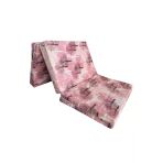 Vip Home Concept Market Urunleri Katlanir Yer Yatagi Ve Tek Kisilik Sunger Katlanir Minder Yatak 90X190x10 Cm-Pembe Agac