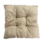 Vip Home Concept Puf Pofidik Krem Minder 2 Adet-35x35 Cm Desenli