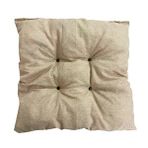 Vip Home Concept Puf Pofidik Krem Minder 4 Adet-35x35 Cm Desenli