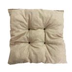 Vip Home Concept Puf Pofidik Krem Minder 6 Adet-35x35 Cm Desenli