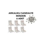 Vip Home Concept Sandalye Minderi Arkalıklı Büyük Fermuarlı 6 Adet