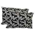 Vip Home Concept Yastik Kilifi 2'li Vip 50x70 Cm-siyahty Desenli
