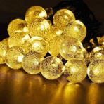VIP KALİTE GÜN IŞIĞI KRİSTAL TOP LED IŞIK CRYSTAL LED LİGHT BALL YILBAŞI AĞACI IŞIĞI SARI NOEL IŞIĞI