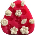 VİP Silikon Çiçekler Kalıp 8x8 cm