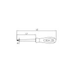 Vip-Tec 1000V İzoleli Yıldız Uçlu Tornavida Ph3X150