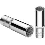 VIP-TEC 1/4 On İki Köşe Yıldız Derin Lokma 6 mm - Renkli
