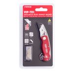 Vip-Tec Katlanır Mini Maket Bıçağı- VT875158 5 adet yedekli