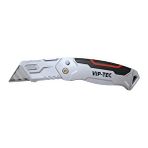 VIP-TEC Vip-tec Vt875157 Profesyonel 2 Kademeli Katlanır Metal Maket Bıçağı Gri